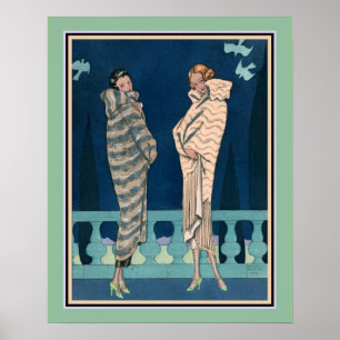 George Barbier Art Deco Franse Mode Poster