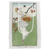 George Barbier, Art Deco Geschenktas Middenformaat Medium Cadeauzakje (Achterkant)