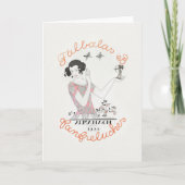 George Barbier, Art Deco Hartelijk dank Bedankkaart (Voorkant)