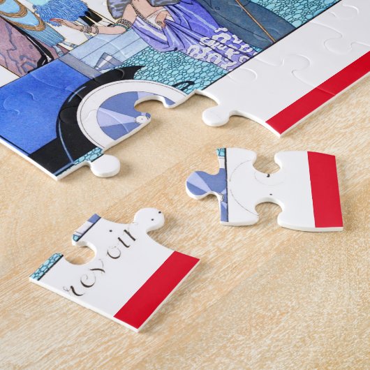 George Barbier Art Deco Legpuzzel (Zijkant)