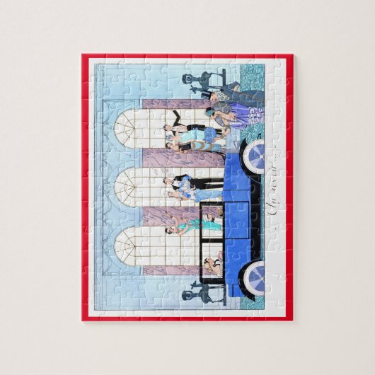 George Barbier Art Deco Legpuzzel (Verticaal)