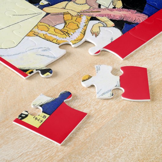 George Barbier Art Deco Legpuzzel (Zijkant)