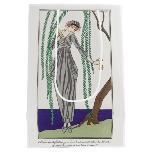 George Barbier, Art Deco Medium Cadeauzakje (Achterkant)