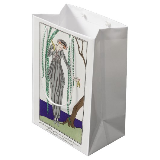 George Barbier, Art Deco Medium Cadeauzakje (Achterkant Gekanteld)