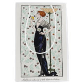 George Barbier, Art Deco Medium Gift Bag Medium Cadeauzakje (Voorkant)