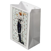 George Barbier, Art Deco Medium Gift Bag Medium Cadeauzakje (Achterkant Gekanteld)
