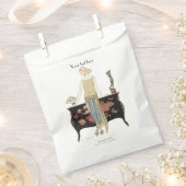 George Barbier Art Deco mode Bedankzakje (Geknipt)