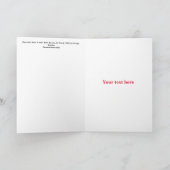 George Barbier Art Deco mode Hartelijk dank Bedankkaart (Binnen)