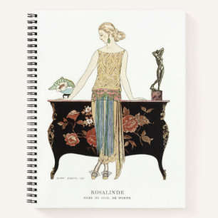 George Barbier Art Deco mode Notitieboek