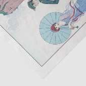 George Barbier, Art Deco Tissue Paper Tissuepapier (Detail)