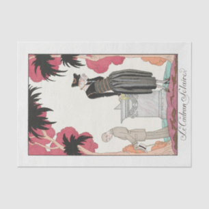 George Barbier, Art Deco Tissue Paper Tissuepapier