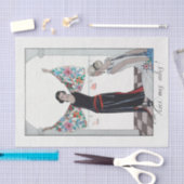 George Barbier, Art Deco Tissue Paper Tissuepapier (Craft)