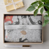 George Barbier, Art Deco Tissue Paper Tissuepapier (Geschenk)