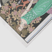 George Barbier, Art Deco Tissue Paper Tissuepapier (Detail)