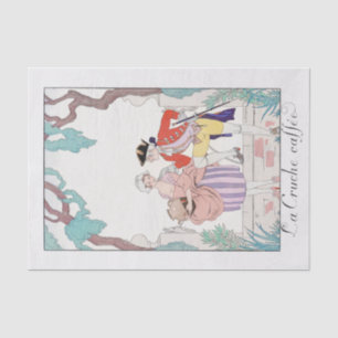 George Barbier, Art Deco Tissue Paper Tissuepapier