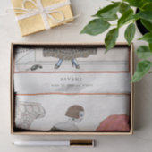 George Barbier, Art Deco Tissue Paper Tissuepapier (Geschenk)