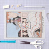 George Barbier, Art Deco Tissue Paper Tissuepapier (Craft)