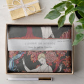 George Barbier, Art Deco Tissue Paper Tissuepapier (Geschenk)