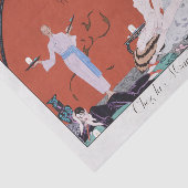 George Barbier, Art Deco Tissue Paper Tissuepapier (Detail)