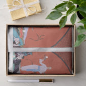 George Barbier, Art Deco Tissue Paper Tissuepapier (Geschenk)