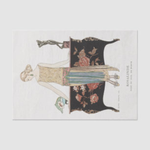 George Barbier, Art Deco Tissue Paper Tissuepapier