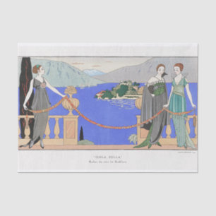 George Barbier, Art Deco Tissue Paper Tissuepapier