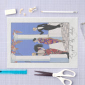 George Barbier, Art Deco Tissue Paper Tissuepapier (Craft)