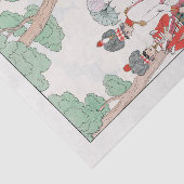 George Barbier, Art Deco Tissue Paper Tissuepapier (Detail)