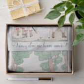 George Barbier, Art Deco Tissue Paper Tissuepapier (Geschenk)