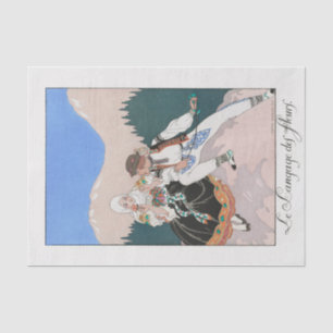 George Barbier, Art Deco Tissue Paper Tissuepapier