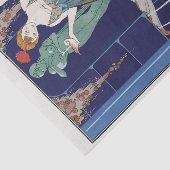 George Barbier, Art Deco Tissue Paper Tissuepapier (Detail)