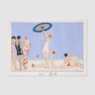 George Barbier, Art Deco Tissue Paper Tissuepapier