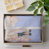 George Barbier, Art Deco Tissue Paper Tissuepapier (Geschenk)