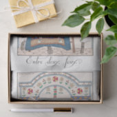 George Barbier, Art Deco Tissue Paper Tissuepapier (Geschenk)