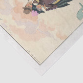 George Barbier, Art Deco Tissue Paper Tissuepapier (Detail)