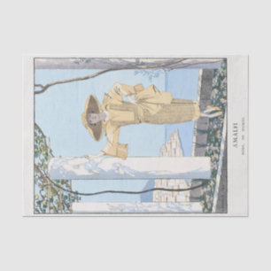 George Barbier, Art Deco Tissue Paper Tissuepapier