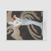 George Barbier, Art Deco Tissuepapier (Voorkant)