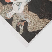 George Barbier, Art Deco Tissuepapier (Detail)