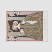 George Barbier, Art Deco Tissuepapier (Voorkant)