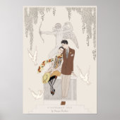 George Barbier Autumn 1925 Lovers CC1225 Poster (Voorkant)