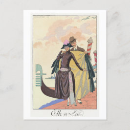 George Barbier Briefkaart