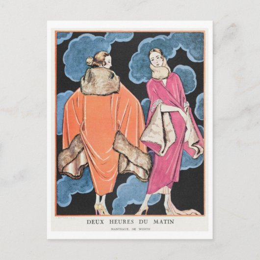 George Barbier Briefkaart (Voorkant)