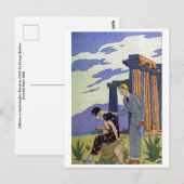 George Barbier Briefkaart (Voorkant / Achterkant)