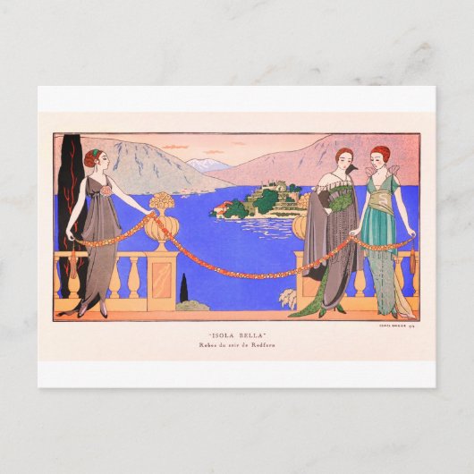 George Barbier  Briefkaart (Voorkant)