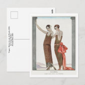 George Barbier Briefkaart (Voorkant / Achterkant)