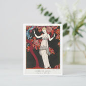 George Barbier Briefkaart (Staand voorkant)