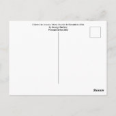 George Barbier Briefkaart (Achterkant)