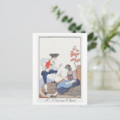 George Barbier Briefkaart (Staand voorkant)