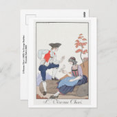 George Barbier Briefkaart (Voorkant / Achterkant)