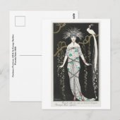 George Barbier Briefkaart (Voorkant / Achterkant)